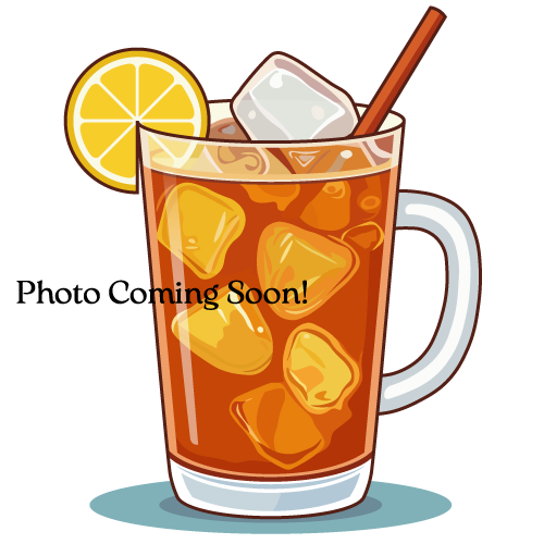 Graphic of a glass of iced tea with a straw and a lemon slice.